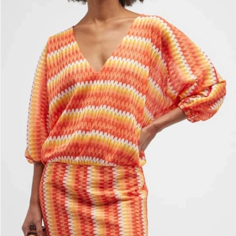 Trina Turk sunray tunic coverup